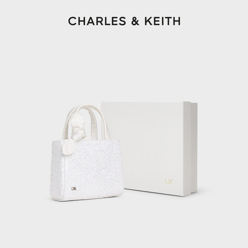 时尚串珠手提婚包CHARLES&KEITH