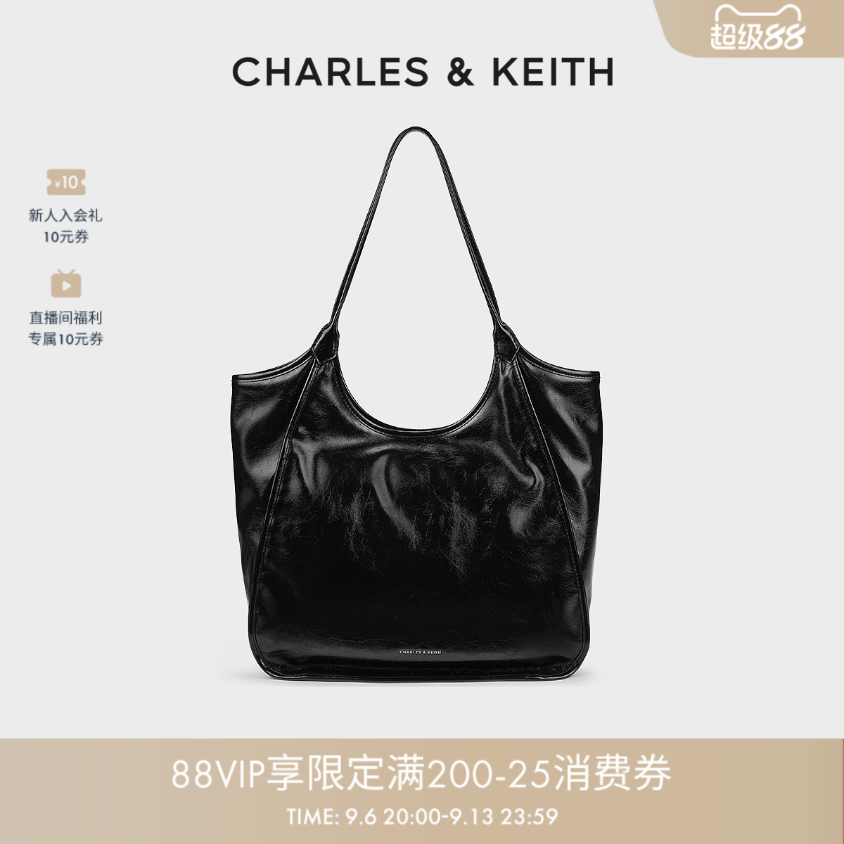 柔软褶皱单肩大容量托特包图片