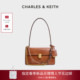 CHARLES&KEITH26春新品 CK2 20701632气质通勤绳结链条单肩腋下包