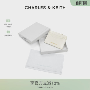 CHARLES&KEITH春夏女包CK6 50770662多卡位卡包礼盒钱包零钱包女