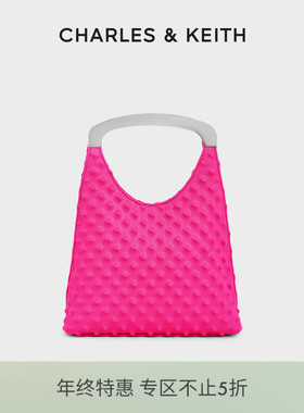CHARLES & KEITH X Chet Lo系列飞织复古手提包CK2-50271343-A