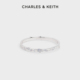 CHARLES&KEITH繁星系列CK5 12120414亮钻素圈时尚 配饰合集秋冬