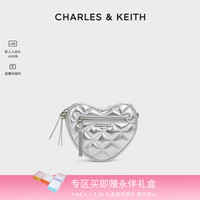 【520礼物】CHARLES&KEITH新品CK2-80151353菱格爱心单肩斜挎包