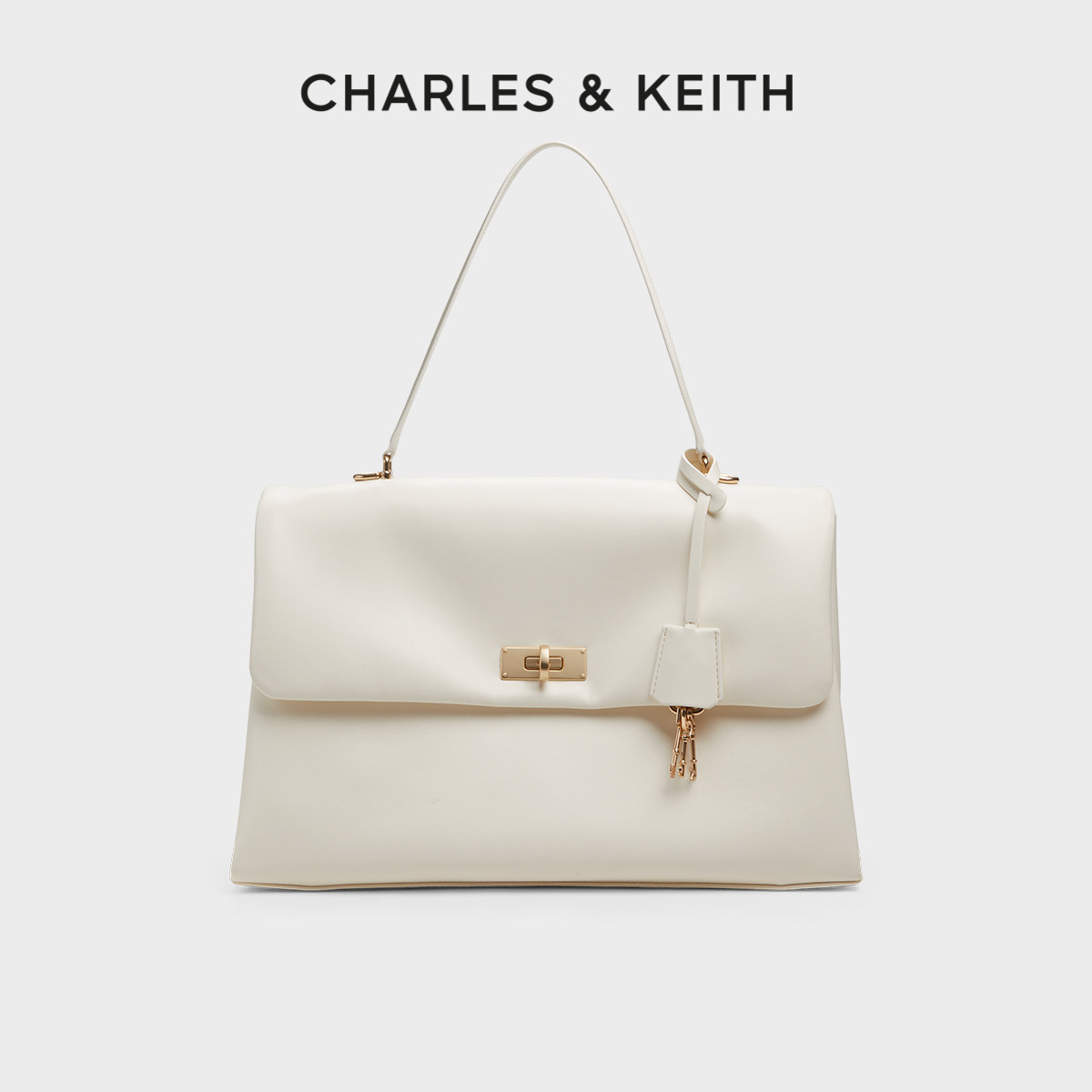 CHARLES&KEITH秋冬女包CK2-20782514大号kerry邮差包公文包女包,箱包皮具/热销女包/男包,托特包,淘宝优惠券,粉丝福利购,淘宝优惠卷