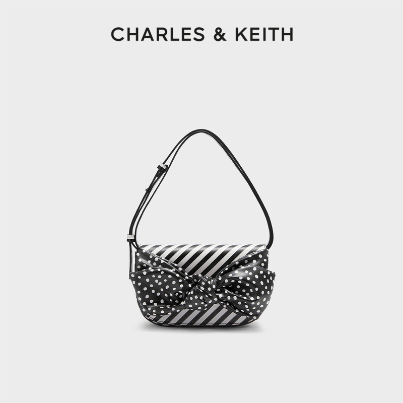 蝴蝶结单肩小方包CHARLES&KEITH