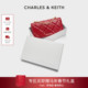 C菱格链条包 10680924 新年礼物 CHARLES&KEITH情人节系列CK6