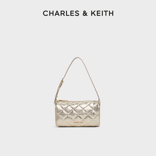 CHARLES&KEITH优雅菱格小方包