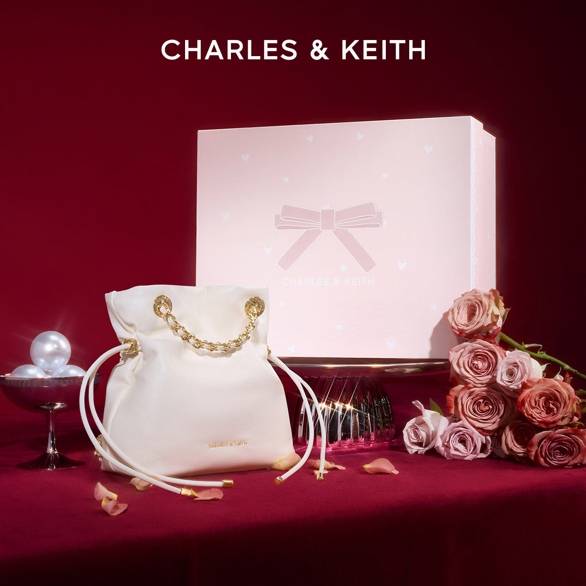 [新年礼物]CHARLES&KEITH秋冬CK2-80151536抽绳简约流浪托特包女,箱包皮具/热销女包/男包,托特包,淘宝优惠券,粉丝福利购,淘宝优惠卷