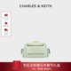 CHARLES&KEITH26春新品 CK2 80671832小香风菱格链条小方包腋下包