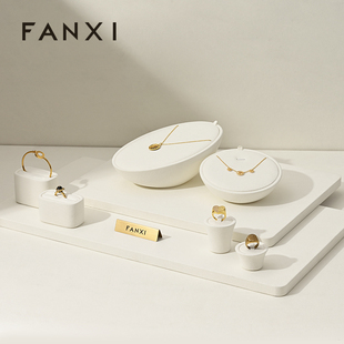 凡西FANXI高档珠宝展示道具轻奢项链戒指手镯陈列专柜首饰展示架