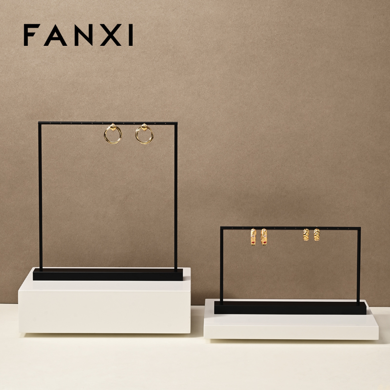 凡西FANXI耳环展示架金属耳钉架店用耳饰展示架直播拍摄陈列道具