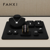 凡西FANXI珠宝展示道具项链戒指吊坠手表直播展示陈列首饰展示架