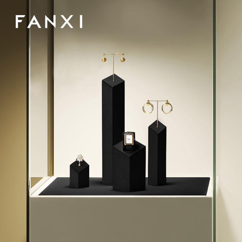 凡西高档珠宝展示道具戒指座耳环