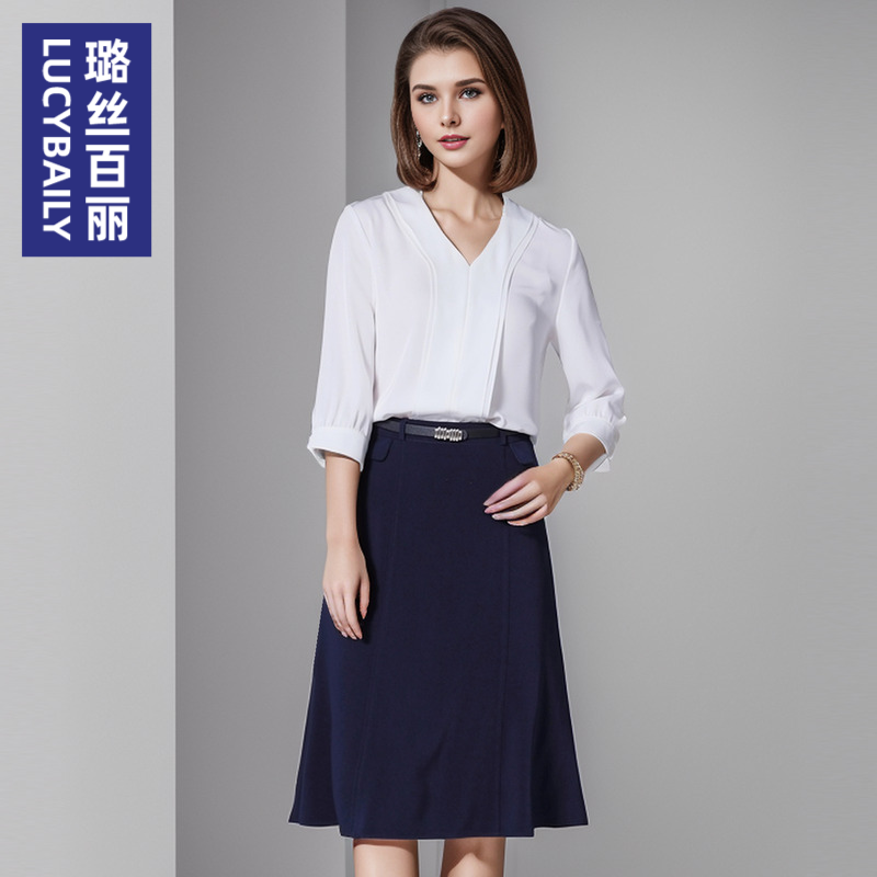 职业女裙套装Lucybaily/璐丝百丽