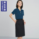 职业套装 面试正装 短袖 气质薄款 套裙 时尚 璐丝百丽高端工作服女夏季