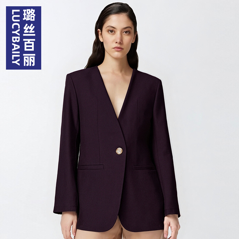 春秋西装外套女长袖2025新款