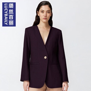 西装 西服套装 外套女气质时尚 正装 高级感OL 通勤优雅春秋季 2026新款