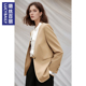 外套女V领长袖 职业通勤上衣2025新款 时尚 气质西装 休闲正装 高级感