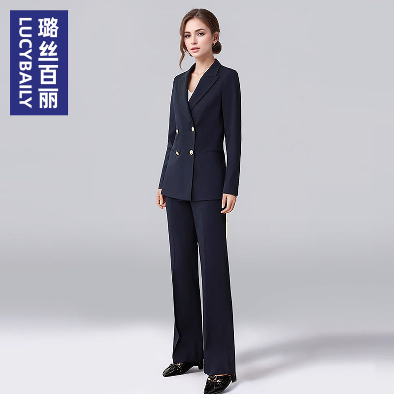 西装套装女2026新款高级感职业装商务通勤西服气质百搭时尚两件套