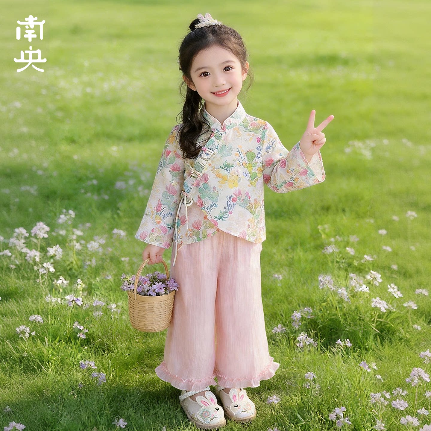 日常可穿汉服女童春装2026新款图片