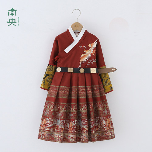 飞鱼服儿童古装明朝锦衣卫汉服
