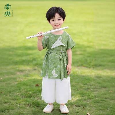 南央古风童装唐朝服饰男童汉服