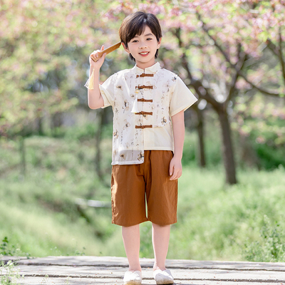 日常可穿汉服男童2026新款国风