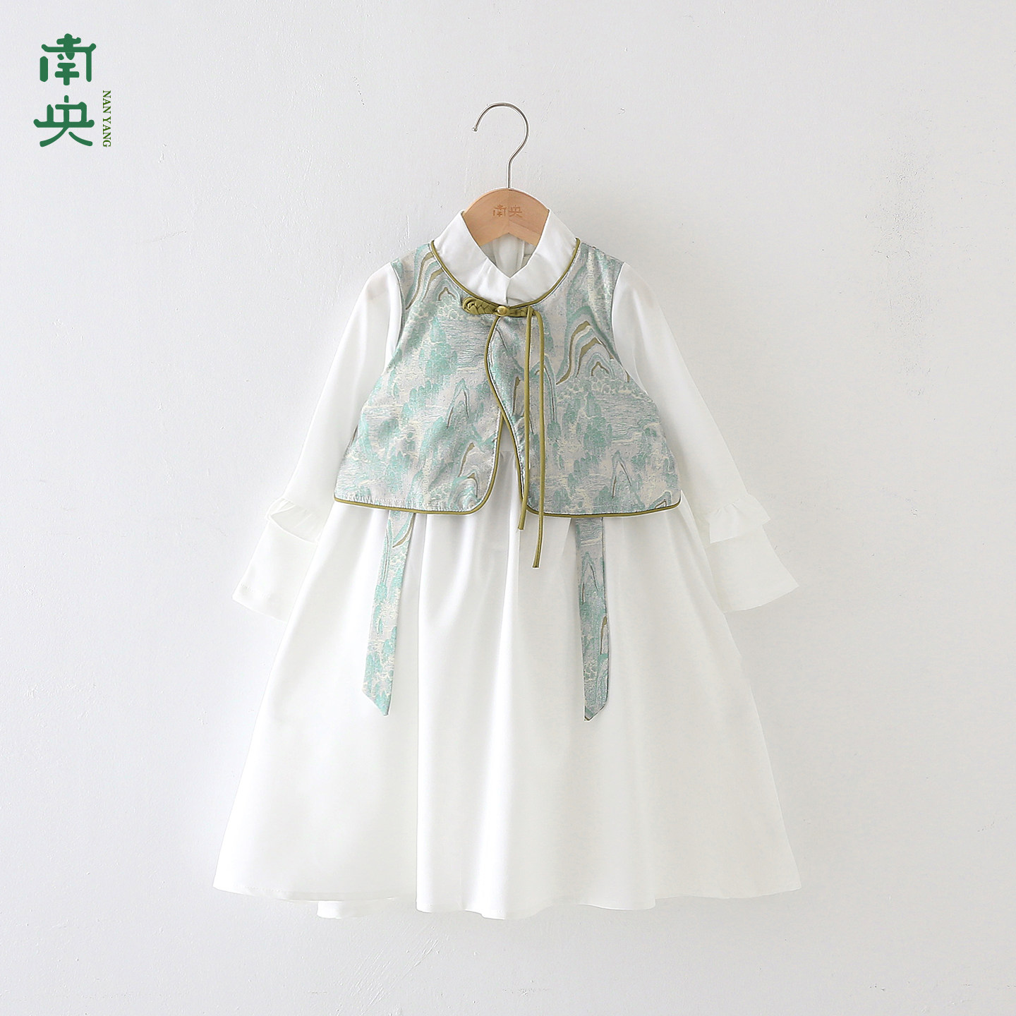 中国风女童汉服超仙古装连衣裙图片