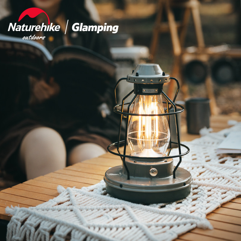 清仓naturehike挪客复古露营灯超长续航手提户外灯照明灯氛围挂灯