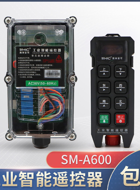 工业智能无线遥控器SM-A600/A800行车起重机电动葫芦CD单速遥控器