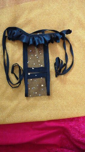 新款贵妇人内衣性感亮片蕾丝透明荷叶边内裤丁字裤防漏月经带