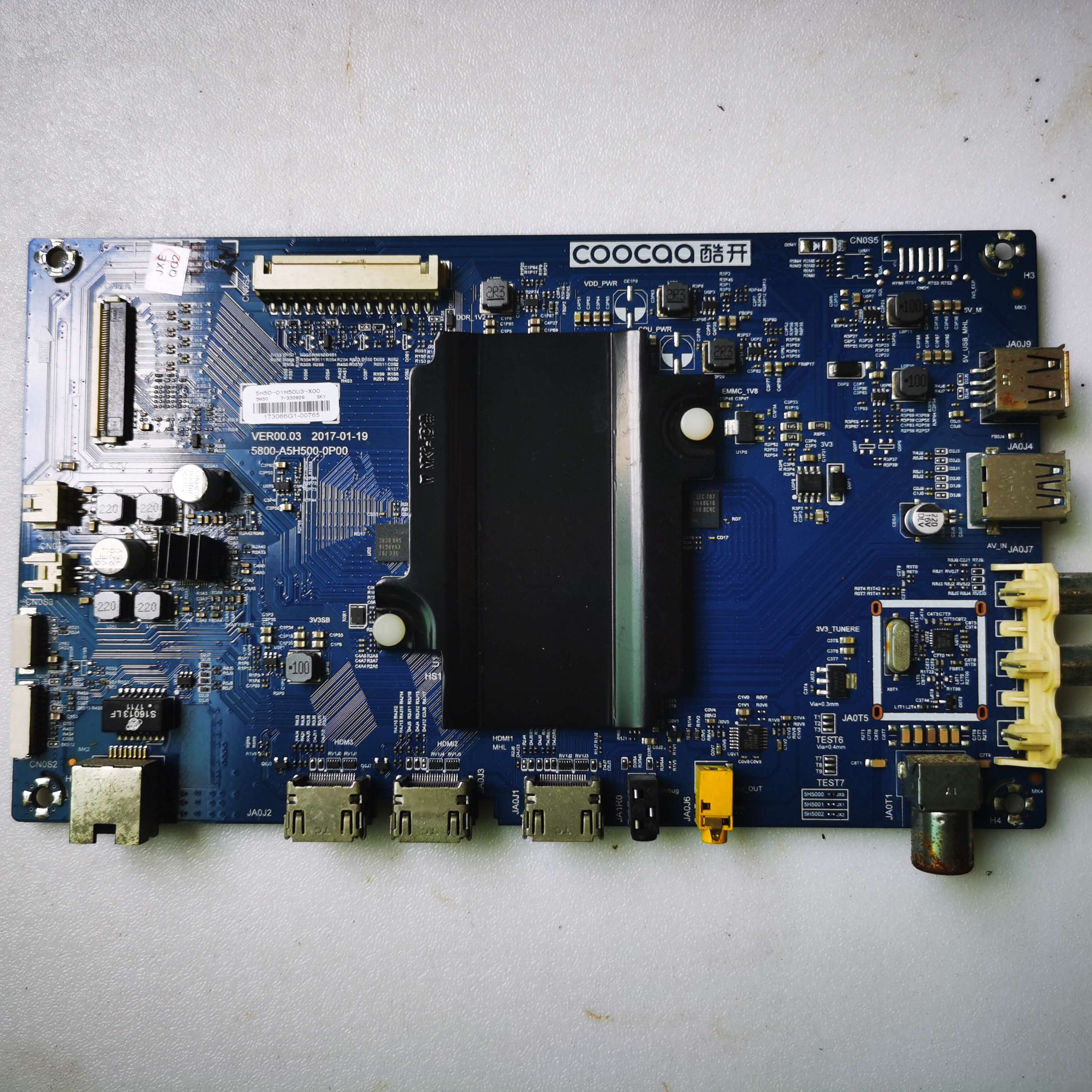 酷开50U3B电视机主板5800-A5H500