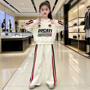 女大童卫衣两件套早春漂亮春装女童女款2026新款女童搭配一整套装