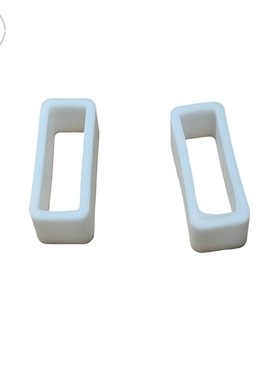 23mm白色带圈表带扣圈硅橡胶圈双圈适配鲁美诺斯雷美诺时手表