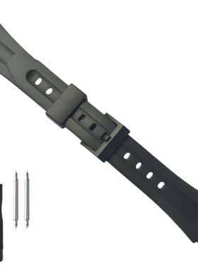 代用CASIO卡西欧 F-201W F-201WA DB-36 WS-300电子手表带树脂