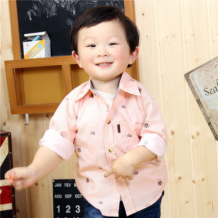 Chemise garcon à manche longue - Ref 2073225 Image 5