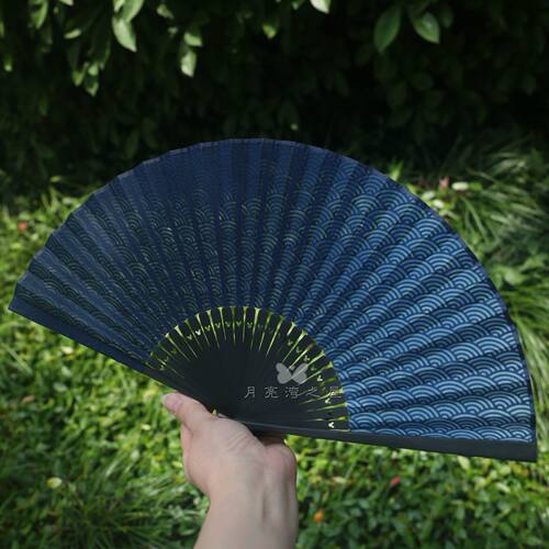 夏季降温中式古风便携折扇