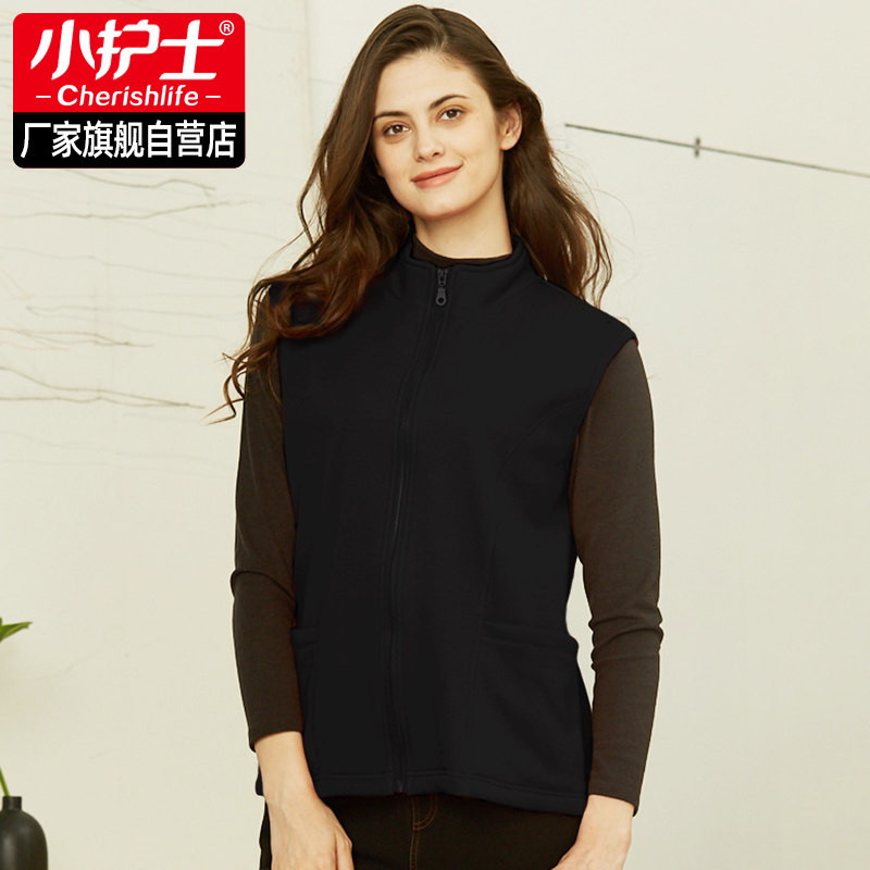 小护士保暖背心女冬季外穿加绒加厚坎肩无袖开襟上衣宽松内穿马甲,女士内衣/男士内衣/家居服,保暖背心,淘宝优惠券,粉丝福利购,淘宝优惠卷