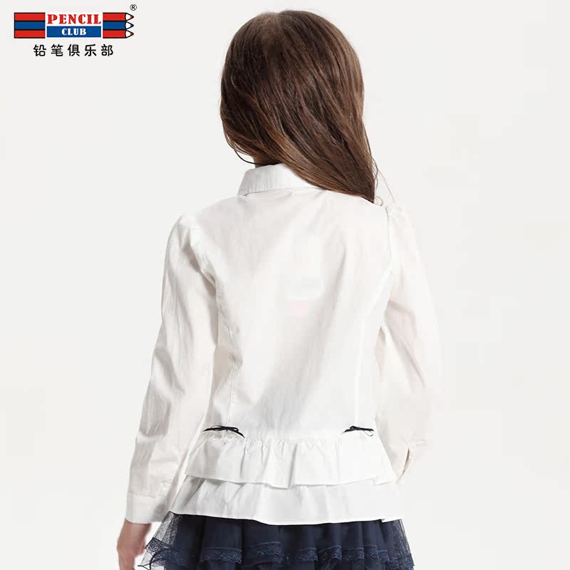 Chemise fille PENCIL CLUB à manche longue - Ref 2085674 Image 3