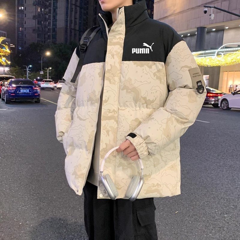 奥莱专柜羽绒棉服男冬季立领保暖面包服加厚大码百搭休闲棉袄外套