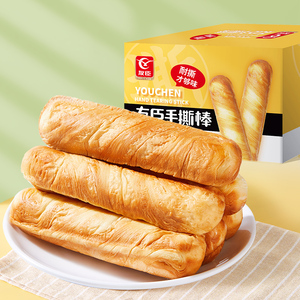 友臣官方手撕面包棒法式早餐营养代餐食品糕点心休闲零食晚上整箱