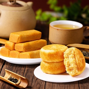 友臣肉松饼肉松棒组合装营养早餐面包糕点心零食食品整箱下午茶