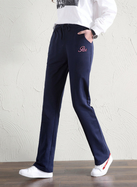 女童裤子夏款款运动裤2026修身夏款卫裤儿童加休闲裤子中大裤女童