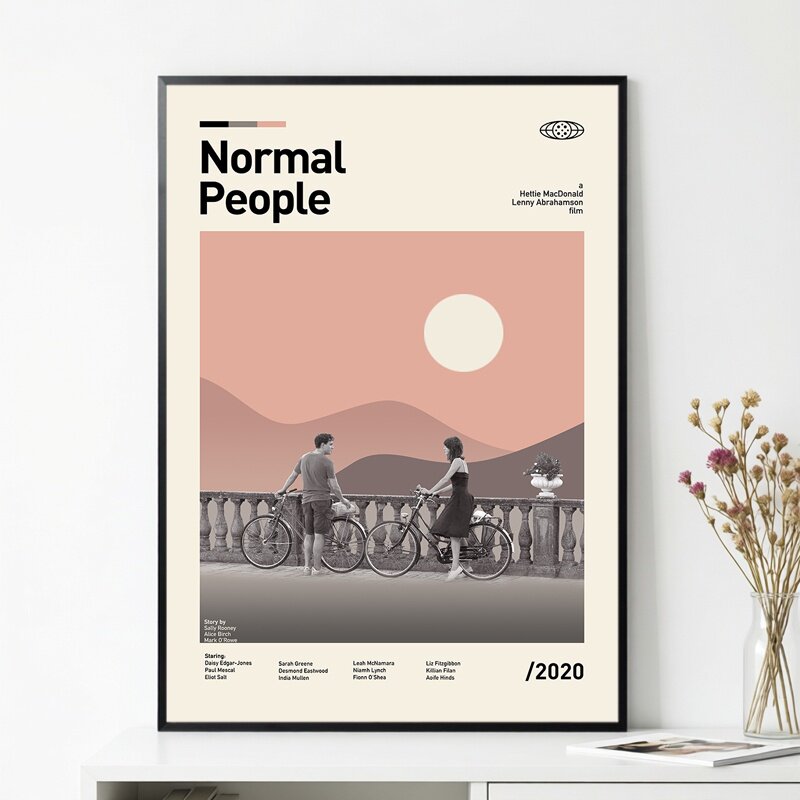 正常人装饰画NormalPeople挂画