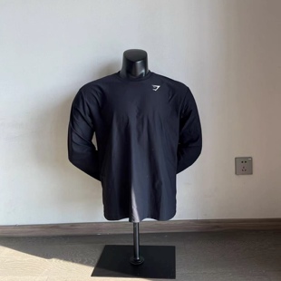 Long鲨鱼轻薄速干健身透气男女运动长袖 Essentia Gymshark 基础款