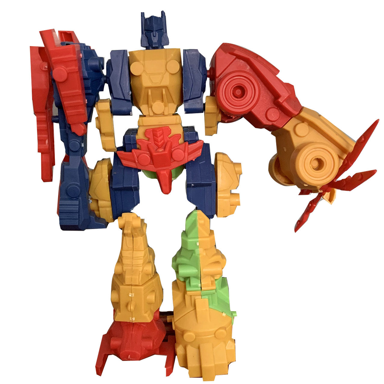 男生童年的回忆拼装合体变形机器人玩具模型 国产绝版老玩具