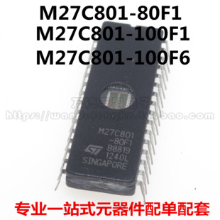 M27C801-100F1 M27C801-100F6 M27C801-80F1 双列CDIP陶瓷直插