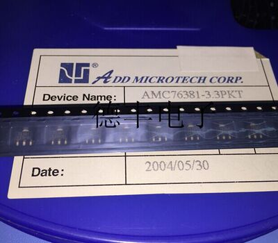 【现货】AMC76381-3.3PKT 76381 SOT89 全新进口原装正品