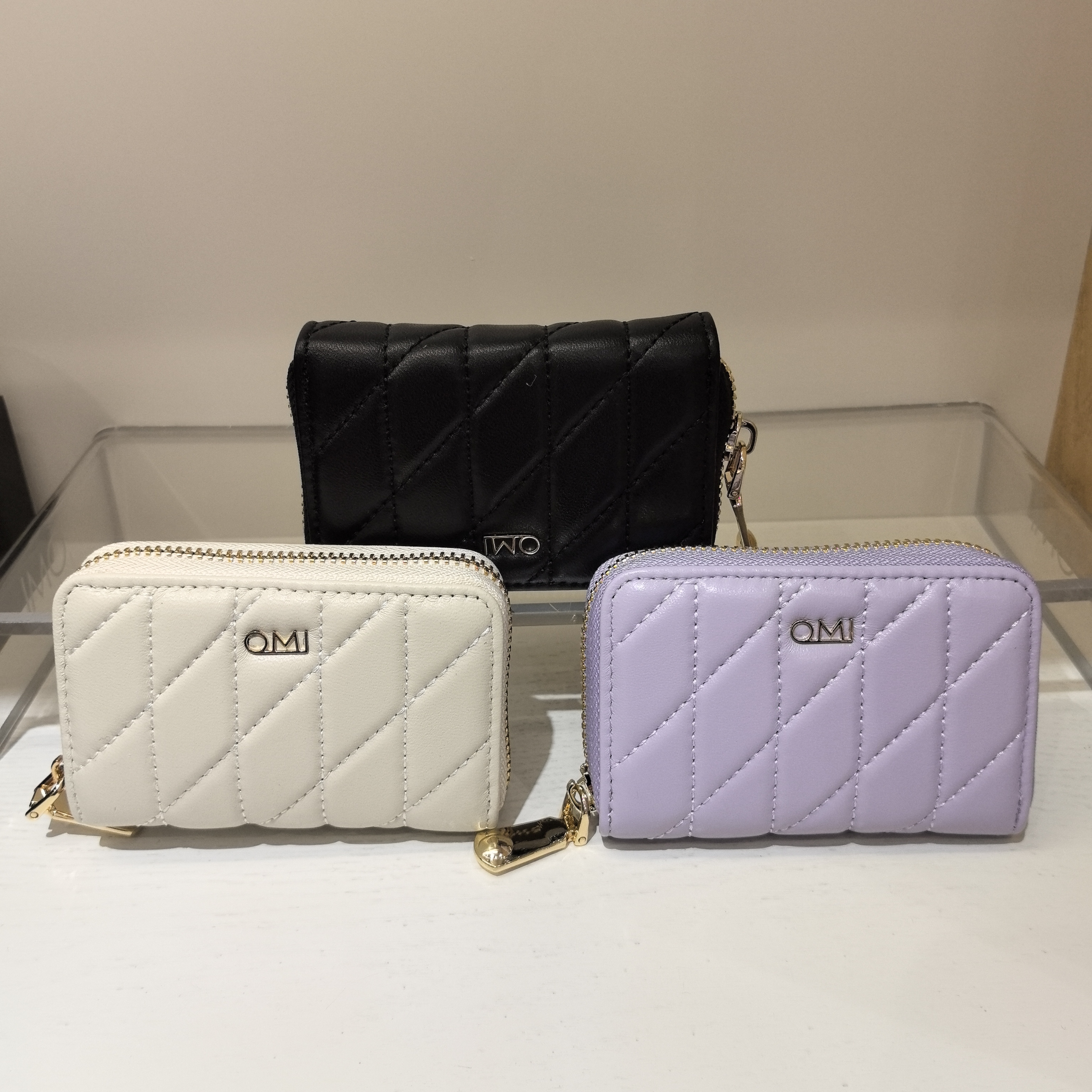 欧米女包2025新款高级感小众设计羊皮零钱包卡包钱包