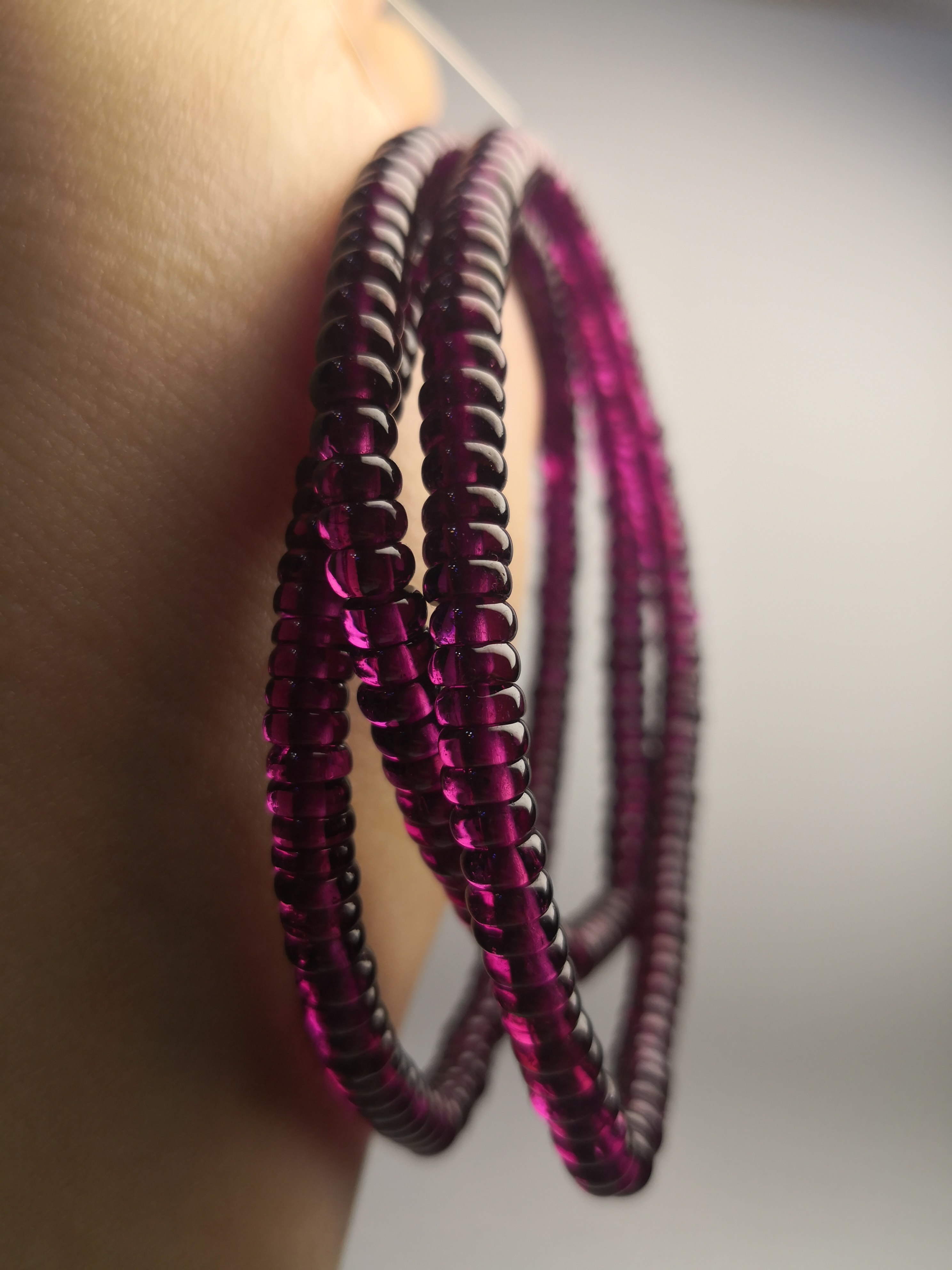 天然紫牙乌石榴石盘珠手链单圈多女款DIY隔珠手串送闺蜜生日礼物,饰品/流行首饰/时尚饰品新,手饰/手串,淘宝优惠券,粉丝福利购,淘宝优惠卷